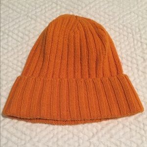 American Eagle Outfitters orange skull cap